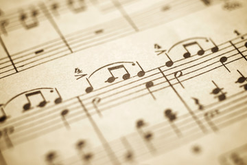 Music sheet view