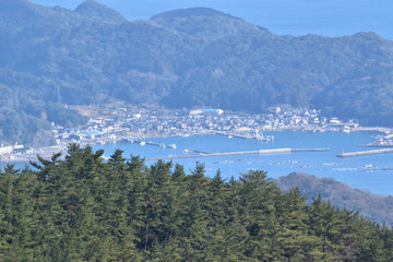 山頂からの風景