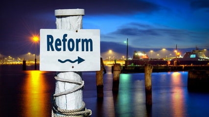 Street Sign to Reform