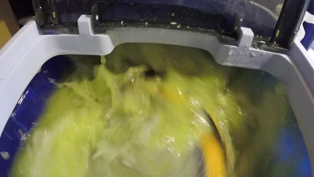Slow Motion of Medical Cannabis Ice Water Extract aka Bubble Hash being made