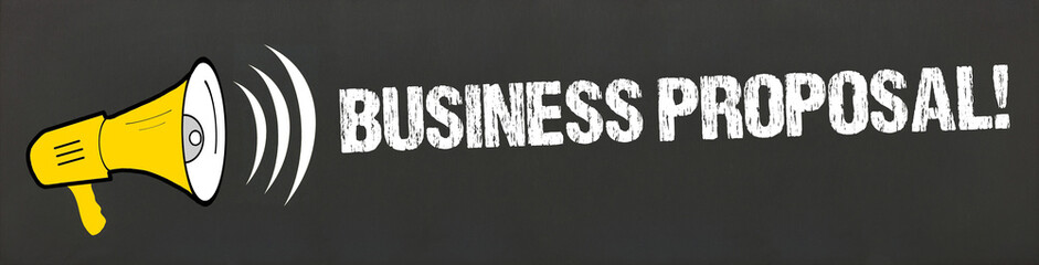 Business proposal! 