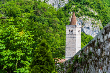 Ancient fortified village of Gemona del Friuli. Italy