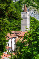 Obraz premium Ancient fortified village of Gemona del Friuli. Italy