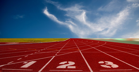 running race track