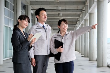 ビジネスマン　ポートレート