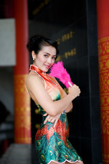 thai lady in thailand china dress sexy