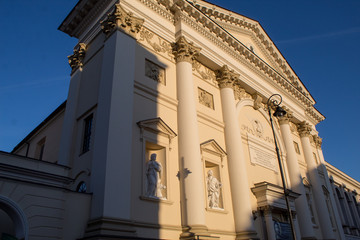 Warsaw Presidential Palace is the elegant classicist latest version of a building that has stood on the Krakowskie Przedmieście site since 1643. 