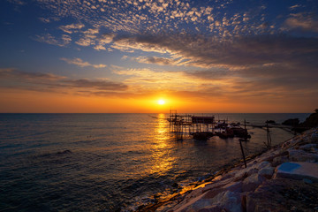 Obraz premium Trabocco Punta Torre