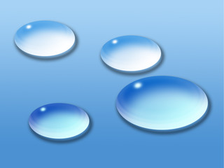 4っつの水滴