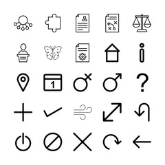 25  icon set of Universal  for your website and project