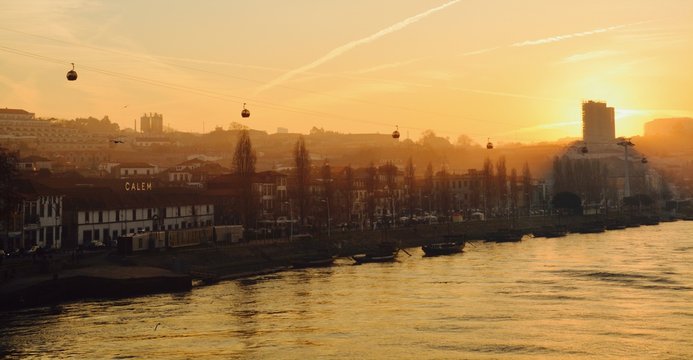 Atardecer en Oporto