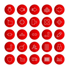 25  icon set of Universal  for your website and project