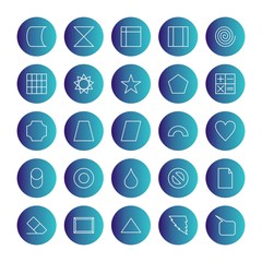 25 Universal icon for your project