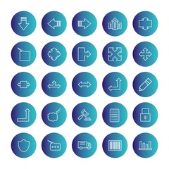 25  icon set of Universal  for your website and project