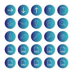 25 Universal icon for your project