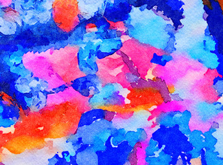 Abstract watercolor texture background. Oil painting style. Good for banner, design work and over advertising or commercial. Can be printed in very big size in perfect resolution.