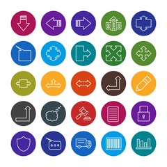25  icon set of Universal  for your website and project