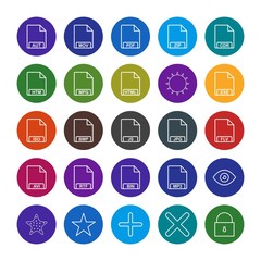 25  icon set of Universal  for your website and project