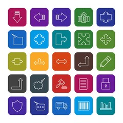 25  icon set of Universal  for your website and project