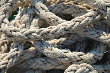 the old white rope