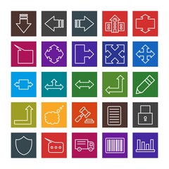 25  icon set of Universal  for your website and project