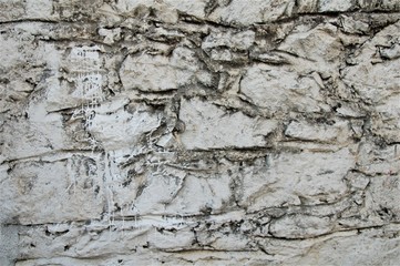 Obraz na płótnie Canvas background texture of ancient stone wall