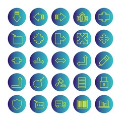 25  icon set of Universal  for your website and project