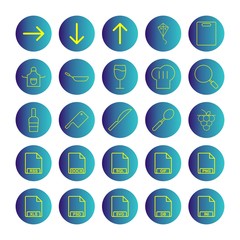 25 Universal icon for your project