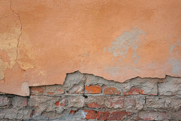 grunge colorful brick wall texture