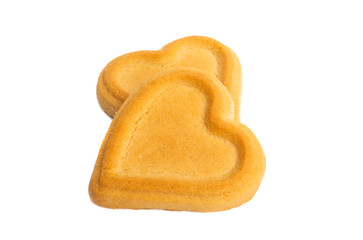 shortbread cookies isolated