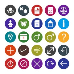 25  icon set of Universal  for your website and project