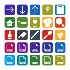 25 Universal icon for your project