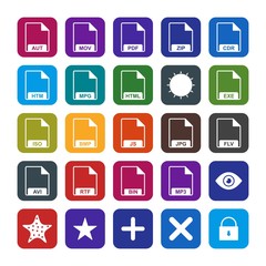 25  icon set of Universal  for your website and project