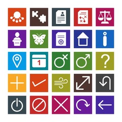 25  icon set of Universal  for your website and project