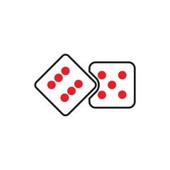 dice icon template