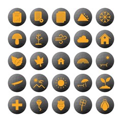  25 Universal icon sheet for your project