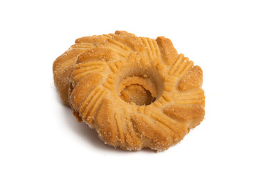 shortbread cookies isolated