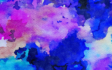 Abstract contemporary background. Watercolor texture pattern. Oil painting style. Stock. Digital design impressionism artwork. Hand drawn artistic. Art for sale. Warm colors. Paper or canvas print.