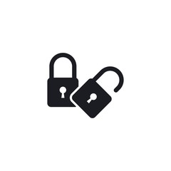 padlock icon template
