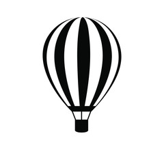 Illustration of the hot air balloon.