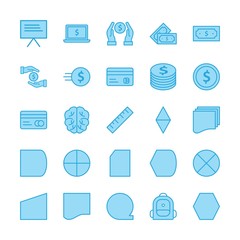 25 decent icon sheet of universal