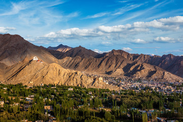Namgyal Tsemo gompa and fort. Ladakh, India