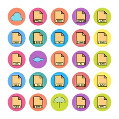  25 Universal icon sheet for your project