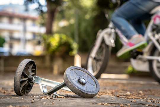 bicicletta senza rotelle ruote piccole