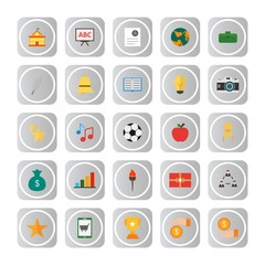  25 decent icon sheet of universal