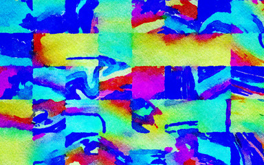Fototapeta premium Abstract design pattern for decor textile and fabric, contemporary art background for creative and stylish print and graphic production, mixed draw backdrop for banners, cards, booklets and wallpapers