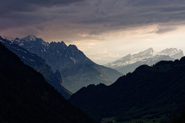 Ongoing storm in Haslital