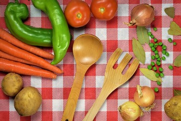 Ingredientes y accesorios de cocina