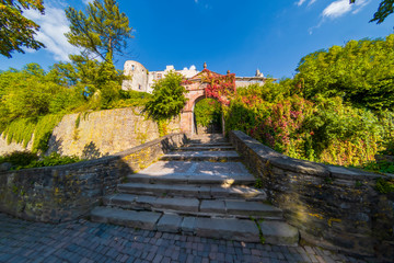 Aufgang zur Burg Bad Münstereifel 