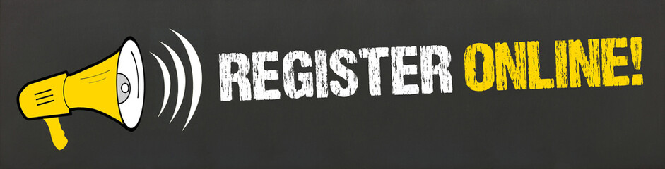 Register online! 